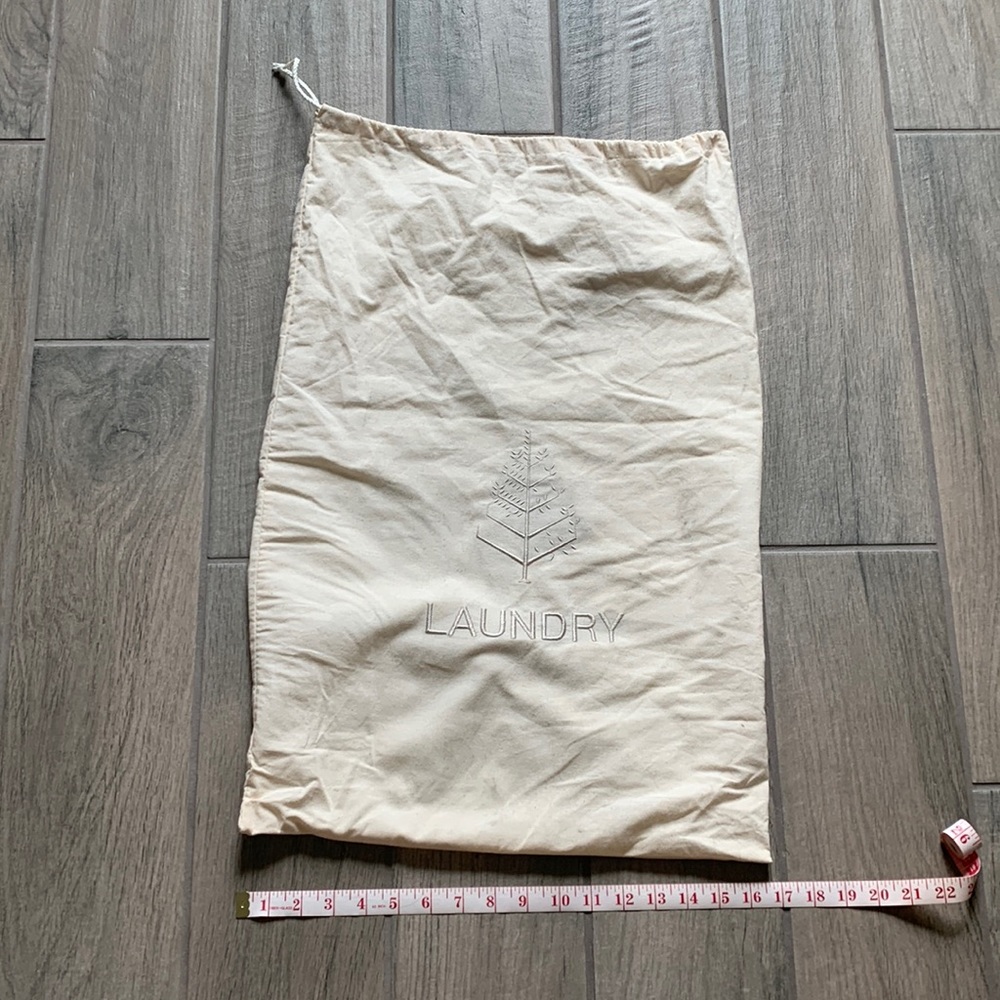 Laundry canvas bag